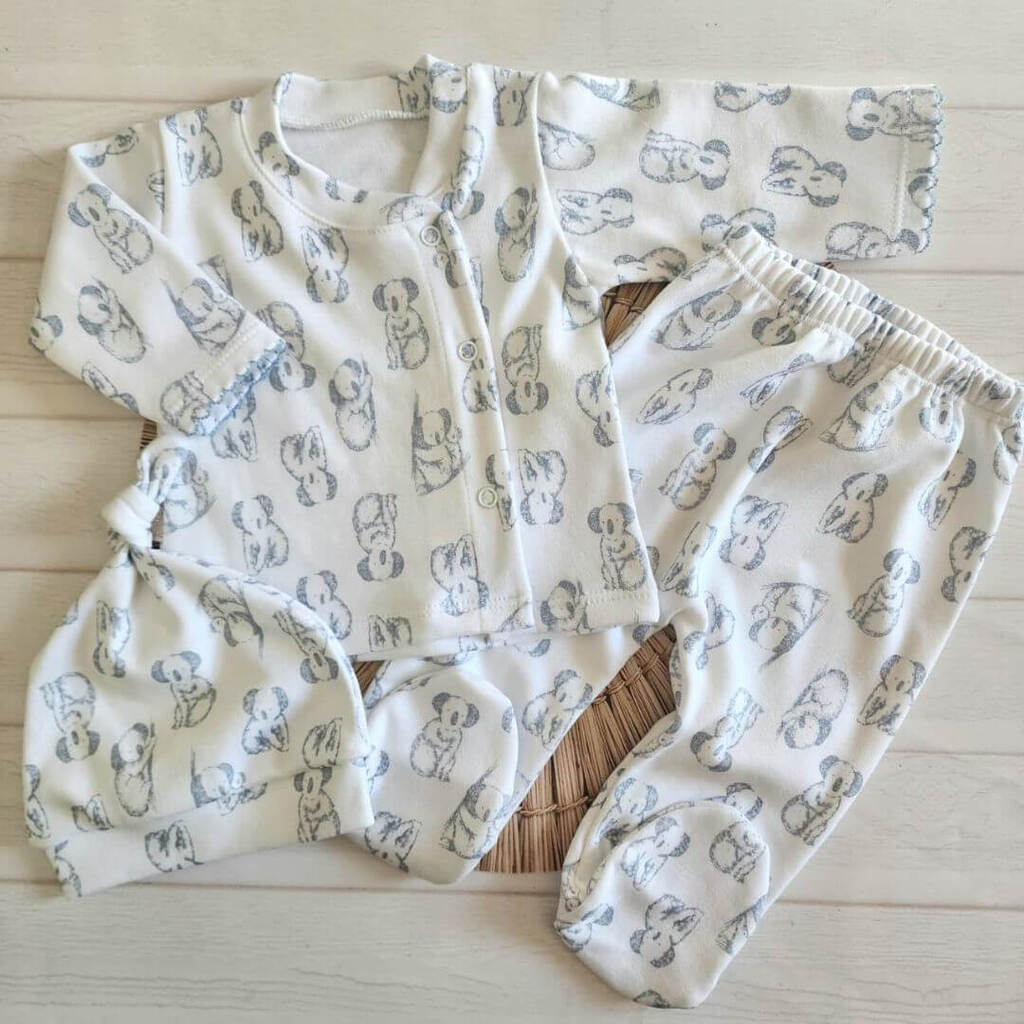 Ajuar Newborn Premium - White Koala