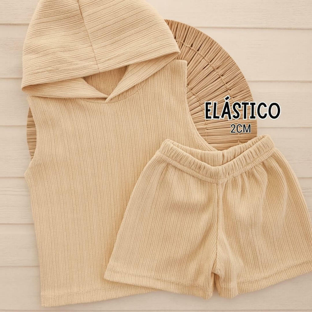 Conjunto Thiago - Short+Chaleco - Colores