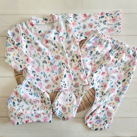 Ajuar Newborn Premium - White Print