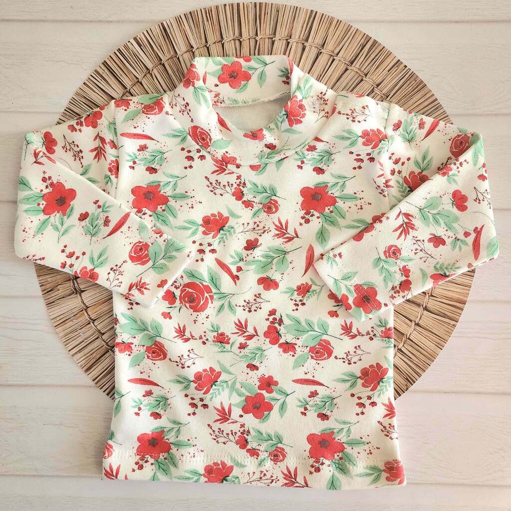 Camiseta Media Polera Rose