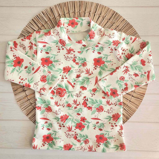 Camiseta Media Polera Rose