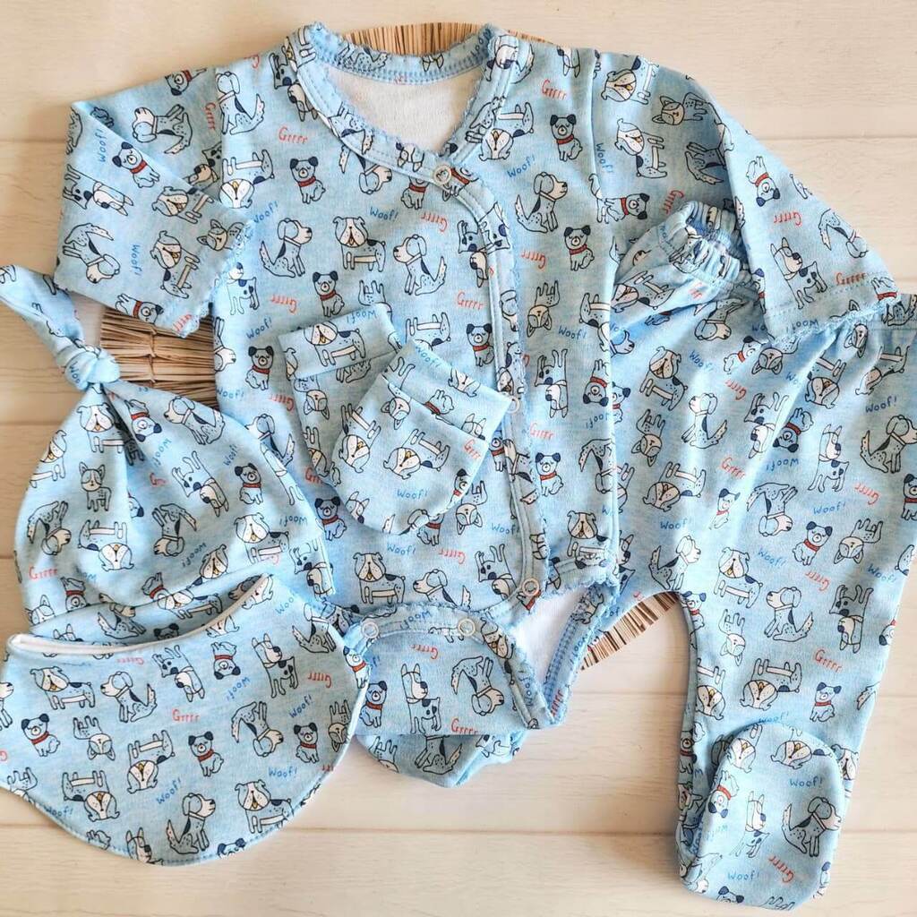 Ajuar Newborn Mimos - Perritos